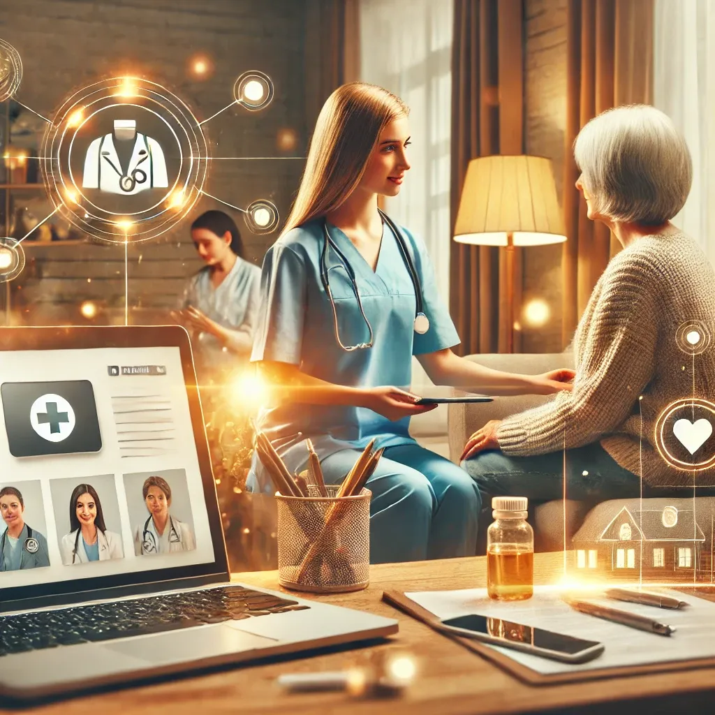 مزایای پرستار در منزل و تاثیر خدمات پزشکی آنلاین در بهبود کیفیت زندگی